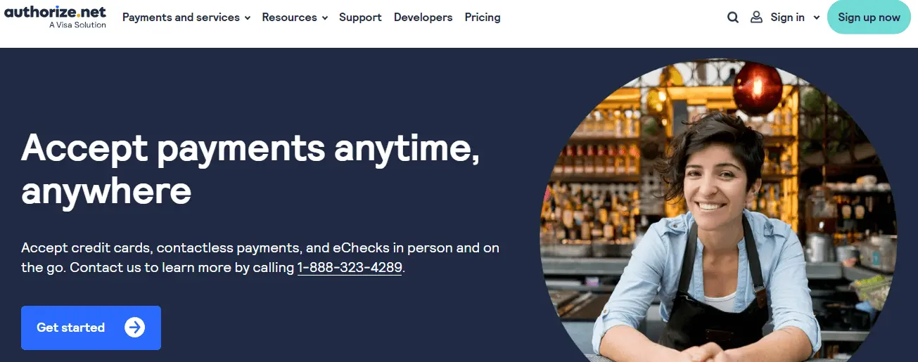 Authorize.Net Payment Gateway